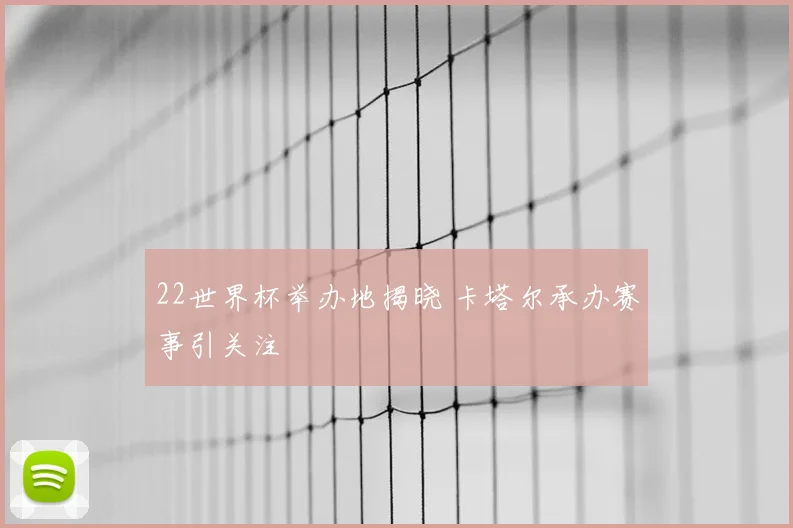 22世界杯举办地揭晓 卡塔尔承办赛事引关注